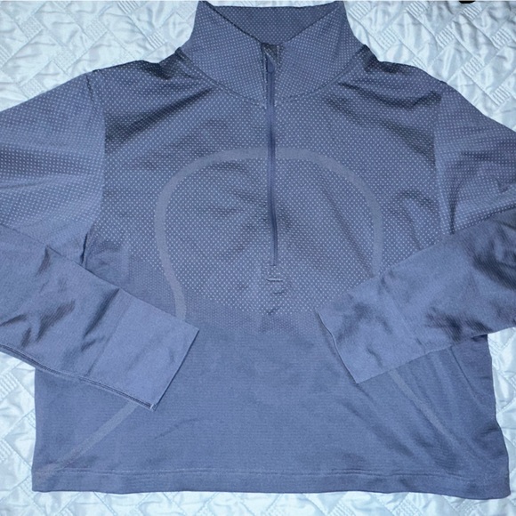 lululemon athletica Tops - Swiftly half zip hemmed